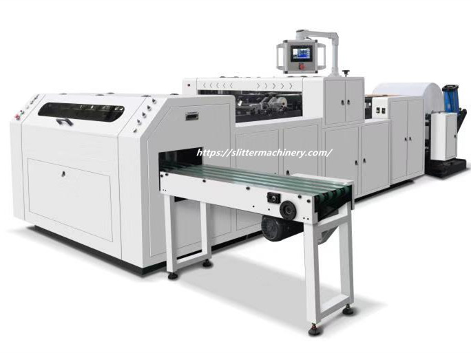 HKS(C)-800-1100-1400 roll to sheet cutting machine with side