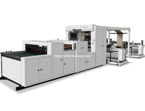 HKS(S) -1100W-1400W-1600W two roll input roll to sheet cutting machine with double conveyors