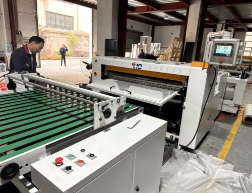 Customizable Two Usages Table/convey stacker from HKS-1400W Roll to sheet machine